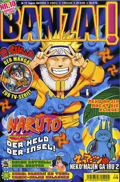 Banzai 10 - Nr 10 - August 082002 - Naruto - Neko Majin Ga Iru 2 - Neho Majin Macht Die Fliege
