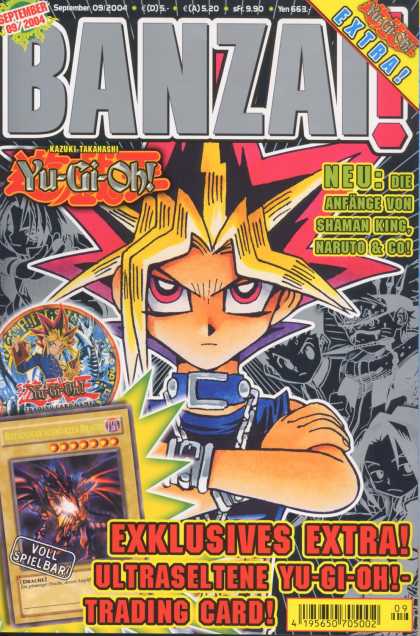 Banzai 35 - Yu-gi-oh - Kazuki Takanashi - Boy - September 09 2004 - Extra