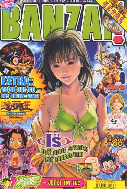 Banzai 40 - Yu-gi-oh Cd - Naruto - Hikaru - Final Fantasy - February 2005