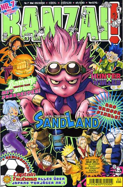 Banzai 7 - Hunter X Hunter - Akira Toriyama - Sandland - Yoshihiro Togashi - Shaman King