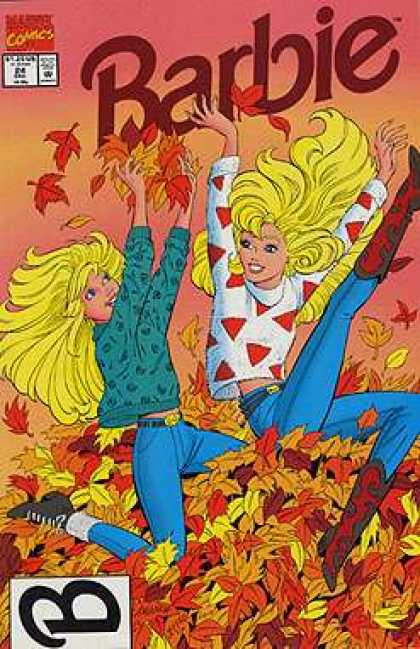 Barbie 24 - Marvel Comics - B - Golden Hair - Angles - Leaf