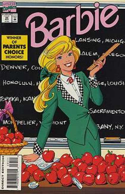 Barbie 35 - Marvel - Winner - Parents Choice - Honors - Blackboard