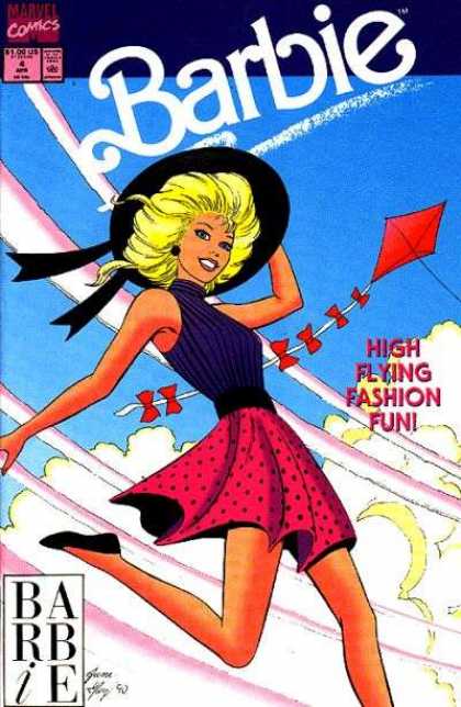 Barbie 4 - High Flying - Fashion - Comics - Kite - 100 Us
