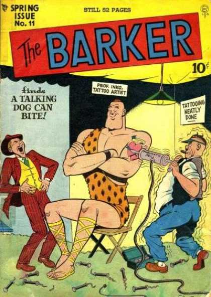 Barker 11 - Giant - Tattoo - Hearts - Men - Tent