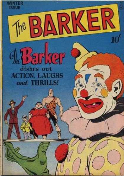 Barker 2 - Clown - Action - Laughs - Thrills - Winter Issue