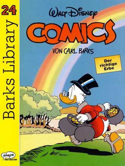 Barks Library 103 - Duck - Tophat - Gold - Rainbow - Pots