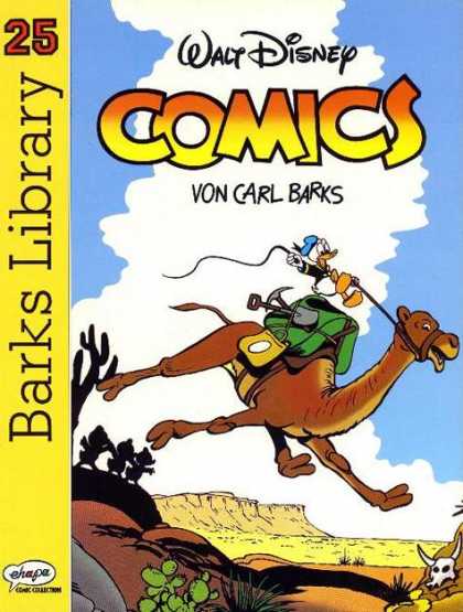 Barks Library 104 - Camel - Donald Duck - Desert - Cactus - Riding
