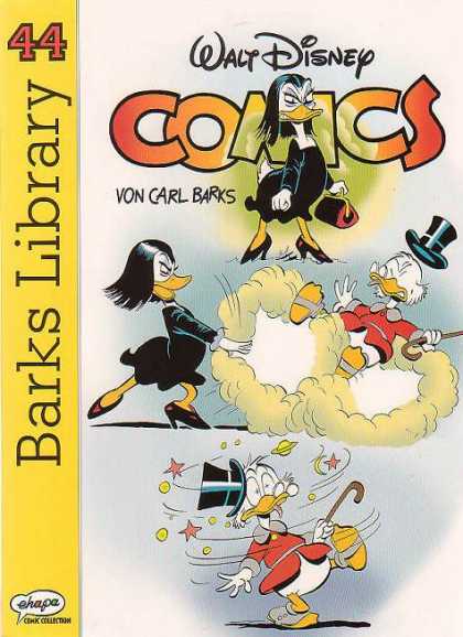 Barks Library 123 - Scrooge - Mcduck - Ducks - Tophat - Cane