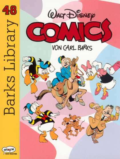 Barks Library 127 - Donald Duck - Horse - Dogs - Purse - Barks Library