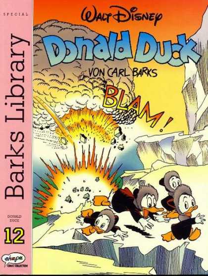 Barks Library 18 - Walt Disney - Donald Duck - Von Carl Barks - Huey Duey And Luey - Explosion