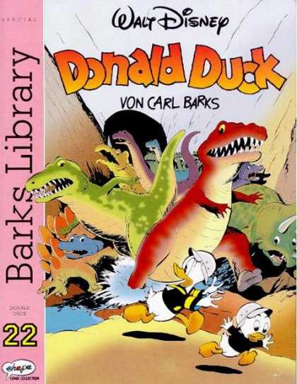 Barks Library 28 - Walt Disney - Donald Duck - Von Carl Barks - Dinosaurs - Triceratops