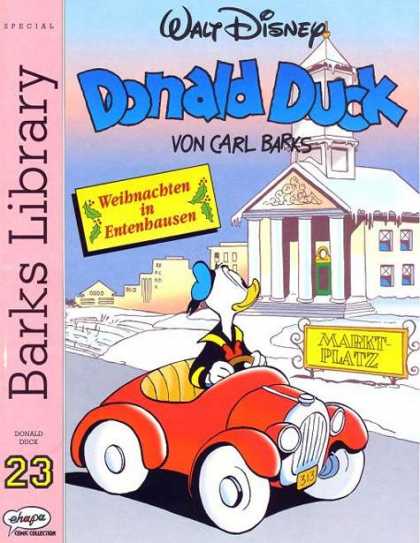 Barks Library 29 - Walt Disney - Donald Duck - Church - Von Carl Barks - Red Car