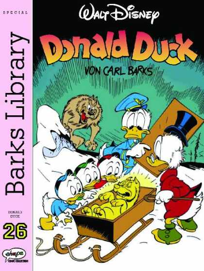 Barks Library 32 - Uncle Scrooge - Sledge - Snow - Von Carl Barks - Dog