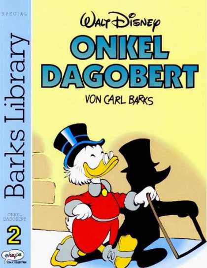 Barks Library 42 - Donald Duck - Disney - Cane - Top Hat - Shadow