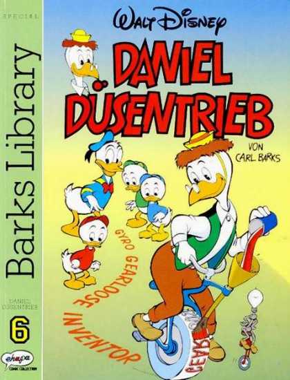 Barks Library 6 - Daniel Dusentrieb - Von Carl Barks - Gyro - Gearloose - Inventor