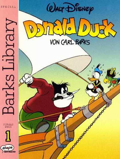 Barks Library 7 - Ship - Sail - Disney - Von Carl Barks - Parrot
