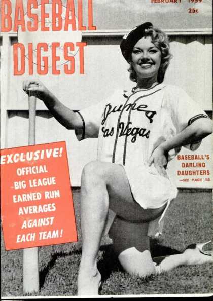 Baseball Digest - February 1959