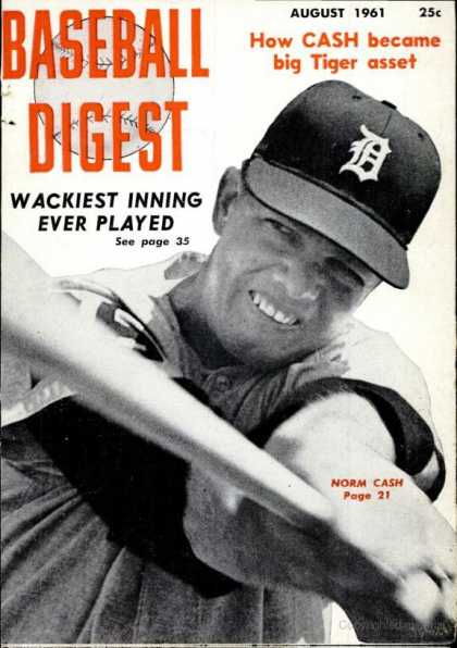 Baseball Digest - August 1961
