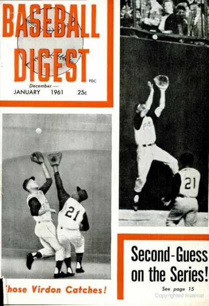Baseball Digest - December 1961