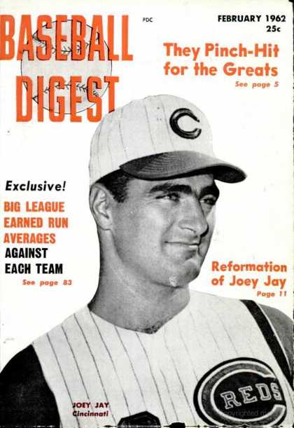 Baseball Digest - February 1962