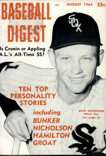 Baseball Digest - August 1964