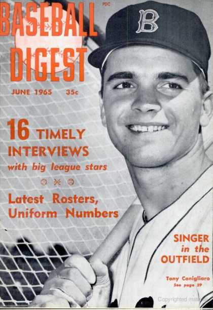 Baseball Digest - June 1965