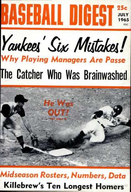 Baseball Digest - July 1965