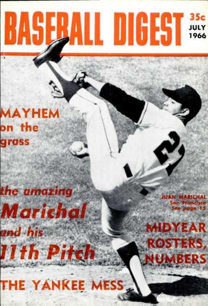 Baseball Digest - July 1966