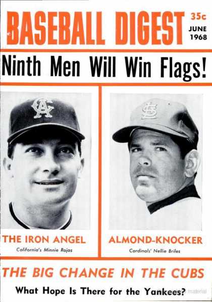 Baseball Digest - June 1968