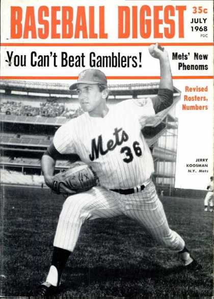 Baseball Digest - July 1968
