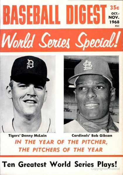Baseball Digest - October 1968