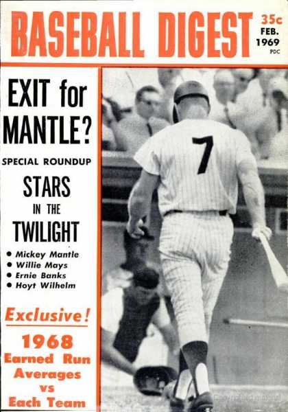 Baseball Digest - February 1969