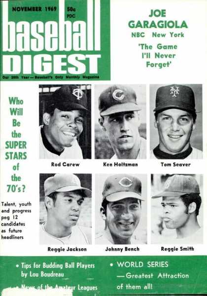 Baseball Digest - November 1969