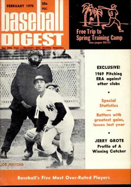 Baseball Digest - February 1970