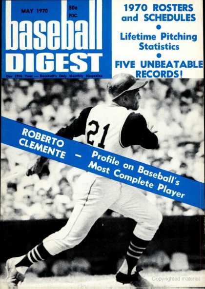 Baseball Digest - May 1970