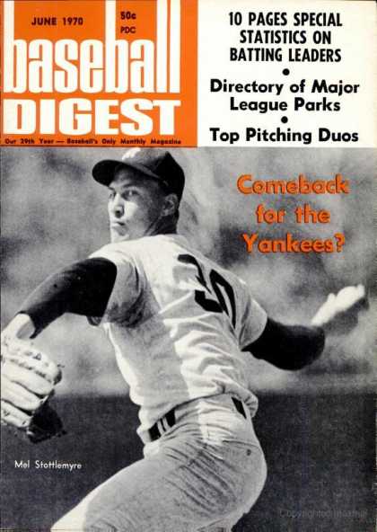 Baseball Digest - June 1970