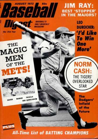 Baseball Digest - August 1972