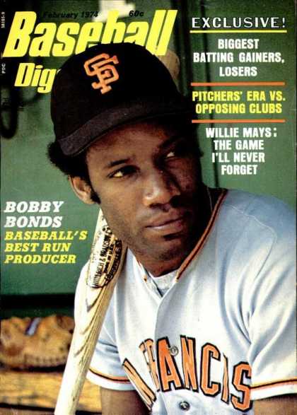 Baseball Digest - February 1974