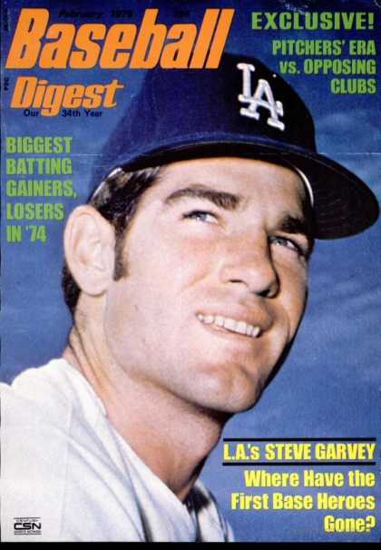 Baseball Digest - February 1975
