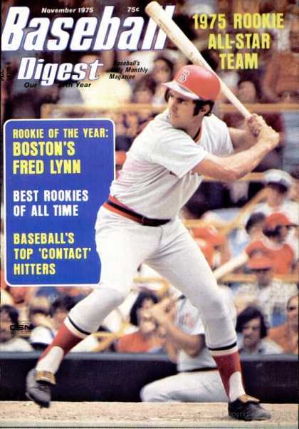 Baseball Digest - November 1975