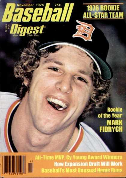Baseball Digest - November 1976
