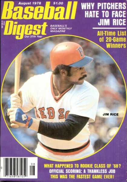 Baseball Digest - August 1978