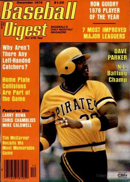 Baseball Digest - December 1978