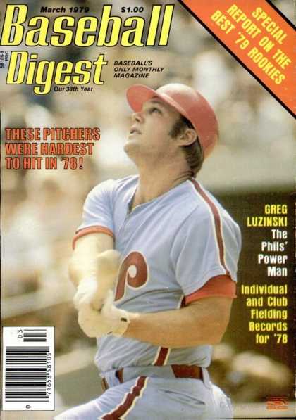 Baseball Digest - March 1979