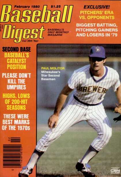 Baseball Digest - February 1980