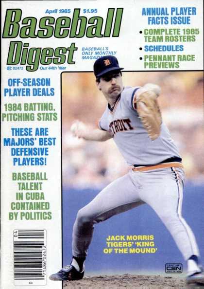 Baseball Digest - April 1985