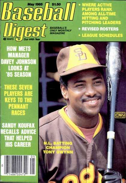 Baseball Digest - May 1985