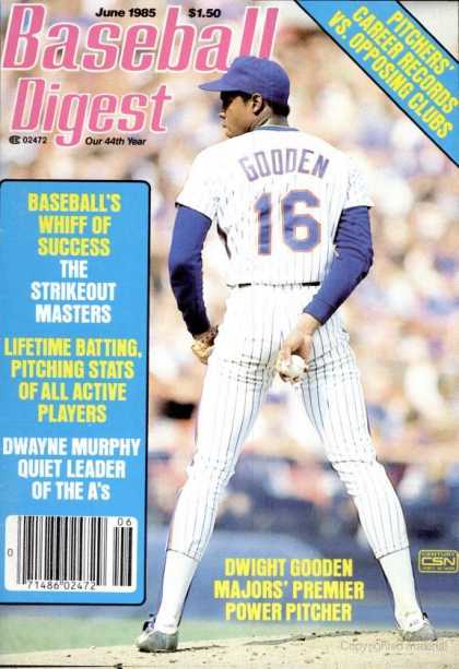 Baseball Digest - June 1985