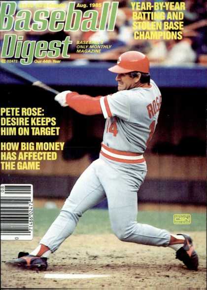 Baseball Digest - August 1985