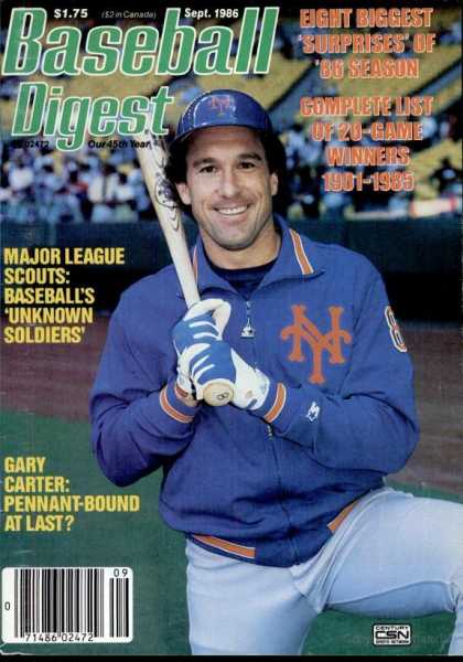 Baseball Digest - September 1986